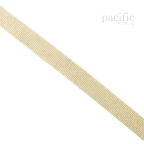 100% Cotton Webbing 0.6mm Thick Ivory : 360032WB