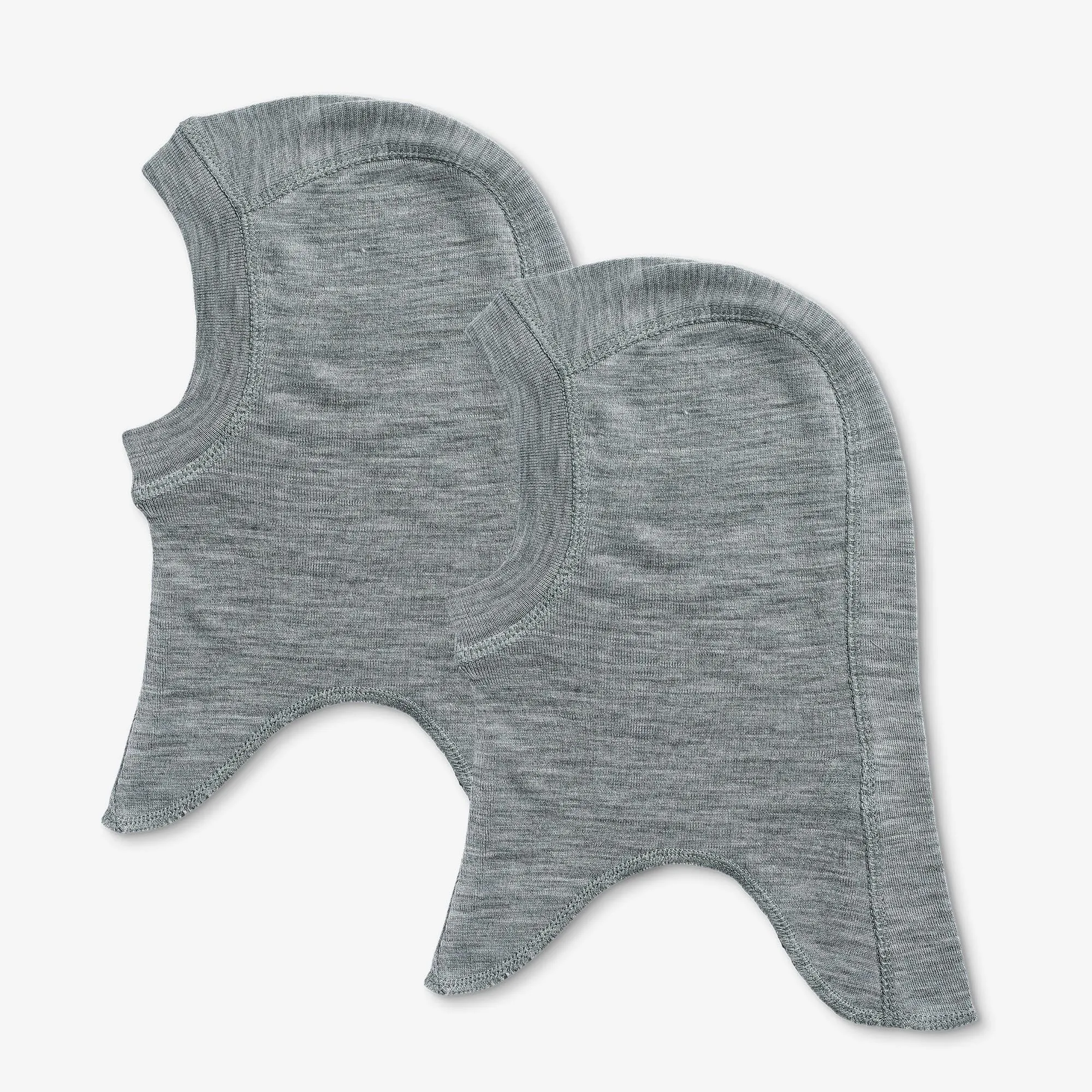 2 Wool Balaclava Felix - melange grey