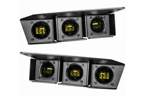 2021  Ford Bronco Oracle Triple LED Fog Light Kit, Yellow