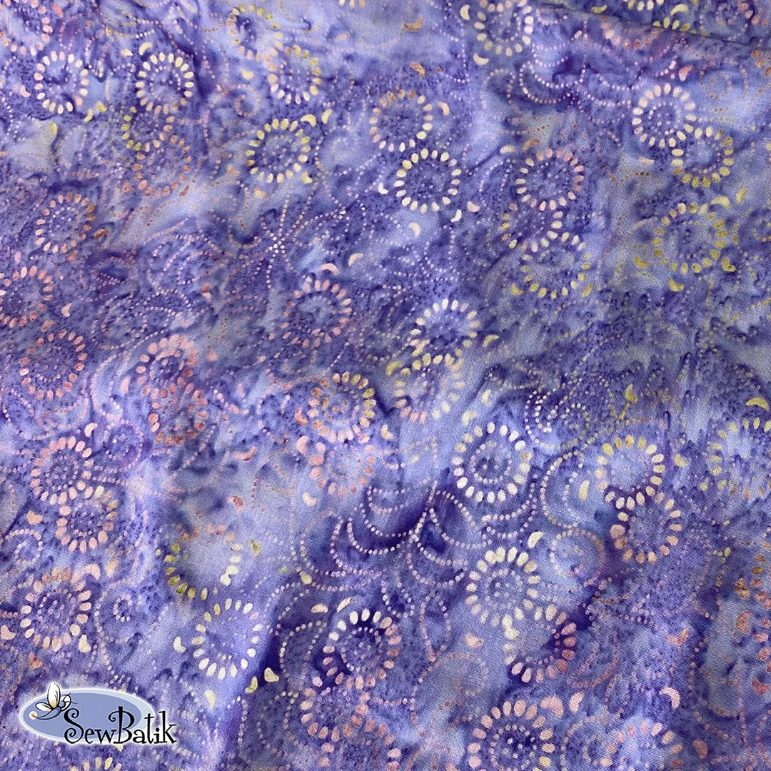 45" Rayon - Medora Flora - Lilac