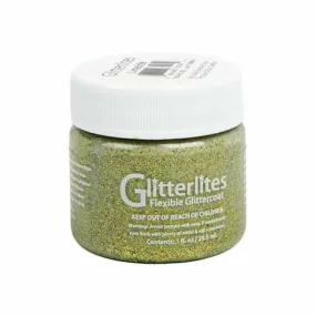 Angelus Glitterlite Acrylic Paint Limelite #225 Paint 29Ml