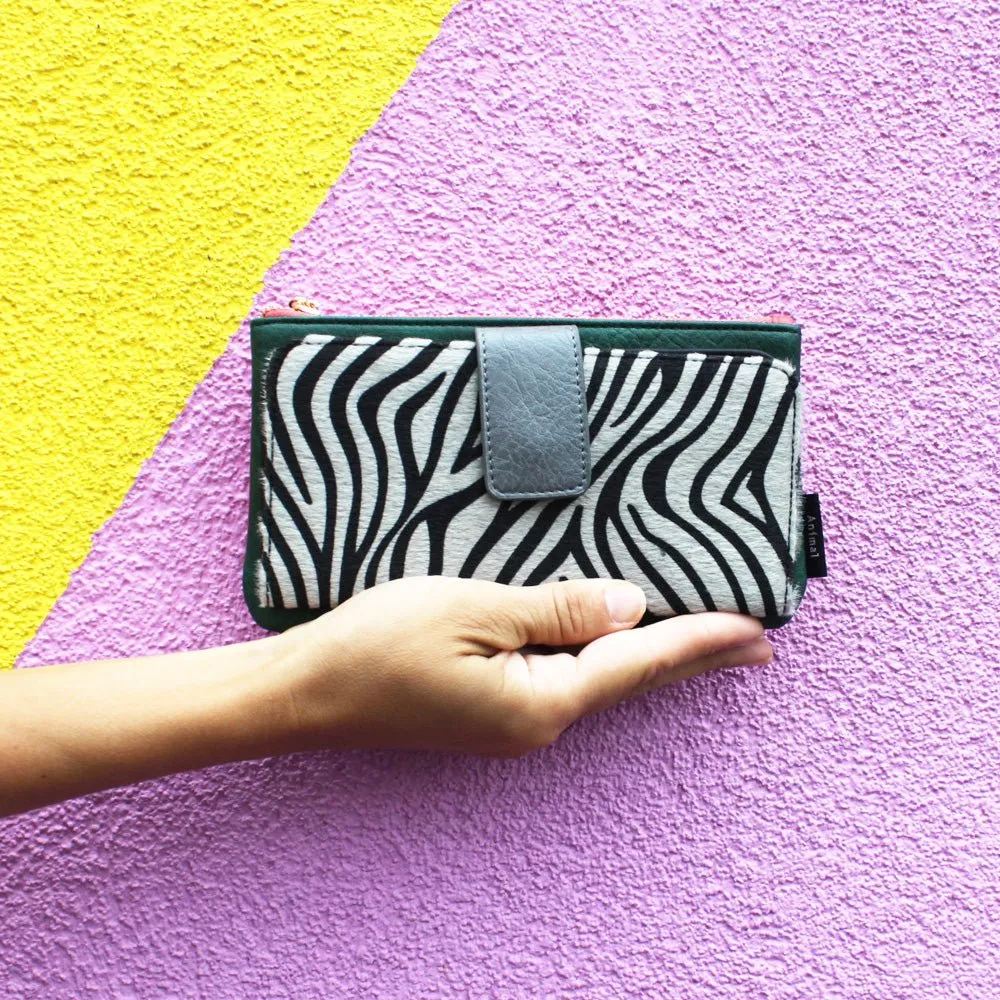 Animal Print Zebra Wallet