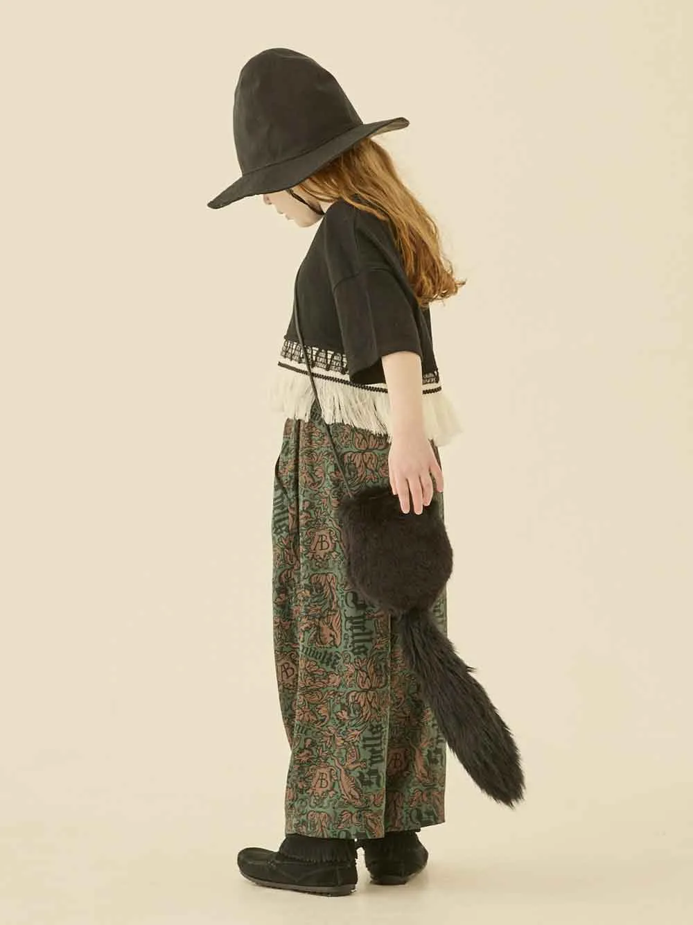 Black Cat Tail Pochette