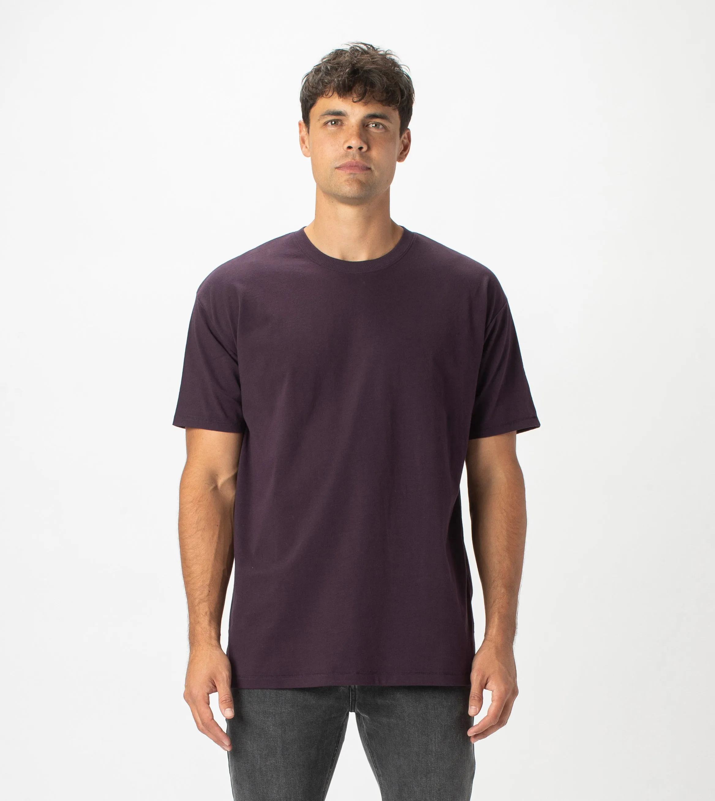 Box Tee Dk Grape