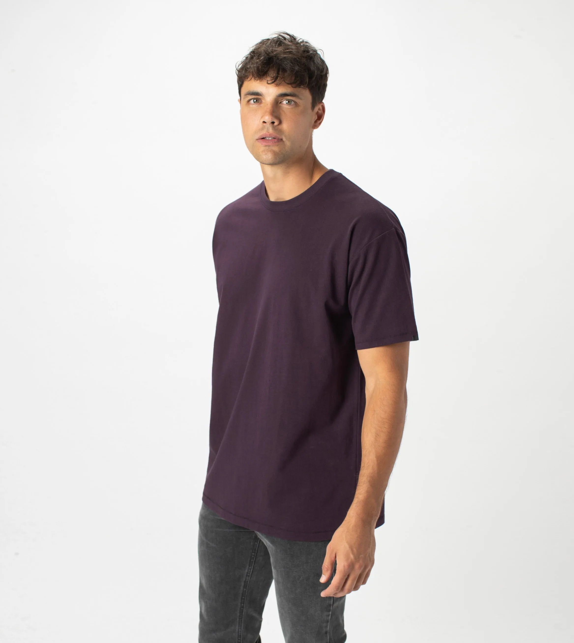 Box Tee Dk Grape