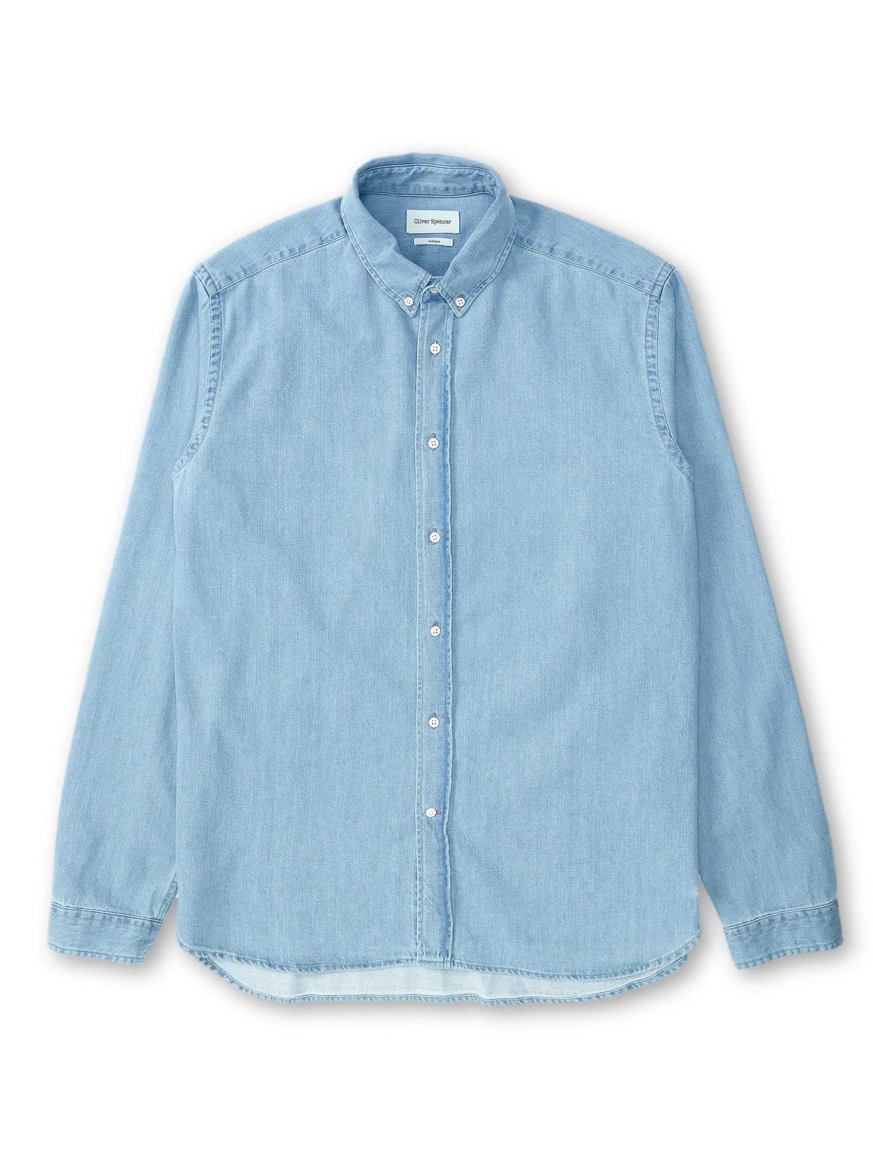 Brook Shirt Mullins Denim Indigo Light