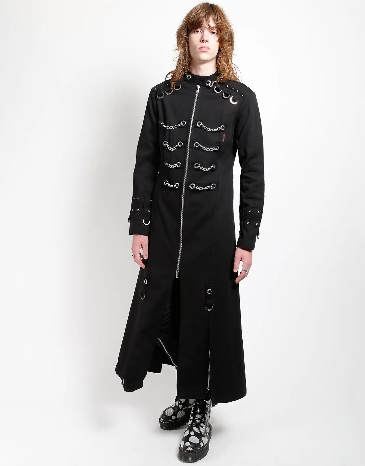 CHAIN EYELET COAT