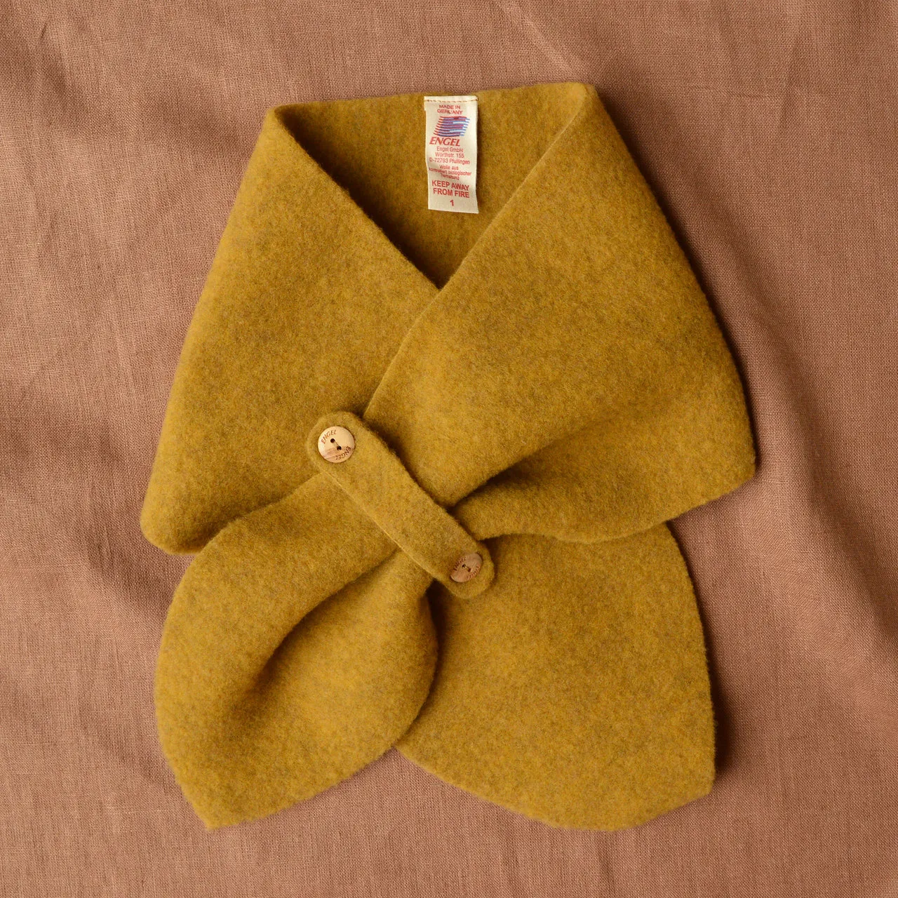 Crossover Scarf in 100% Merino Wool Fleece (Child-Adult)