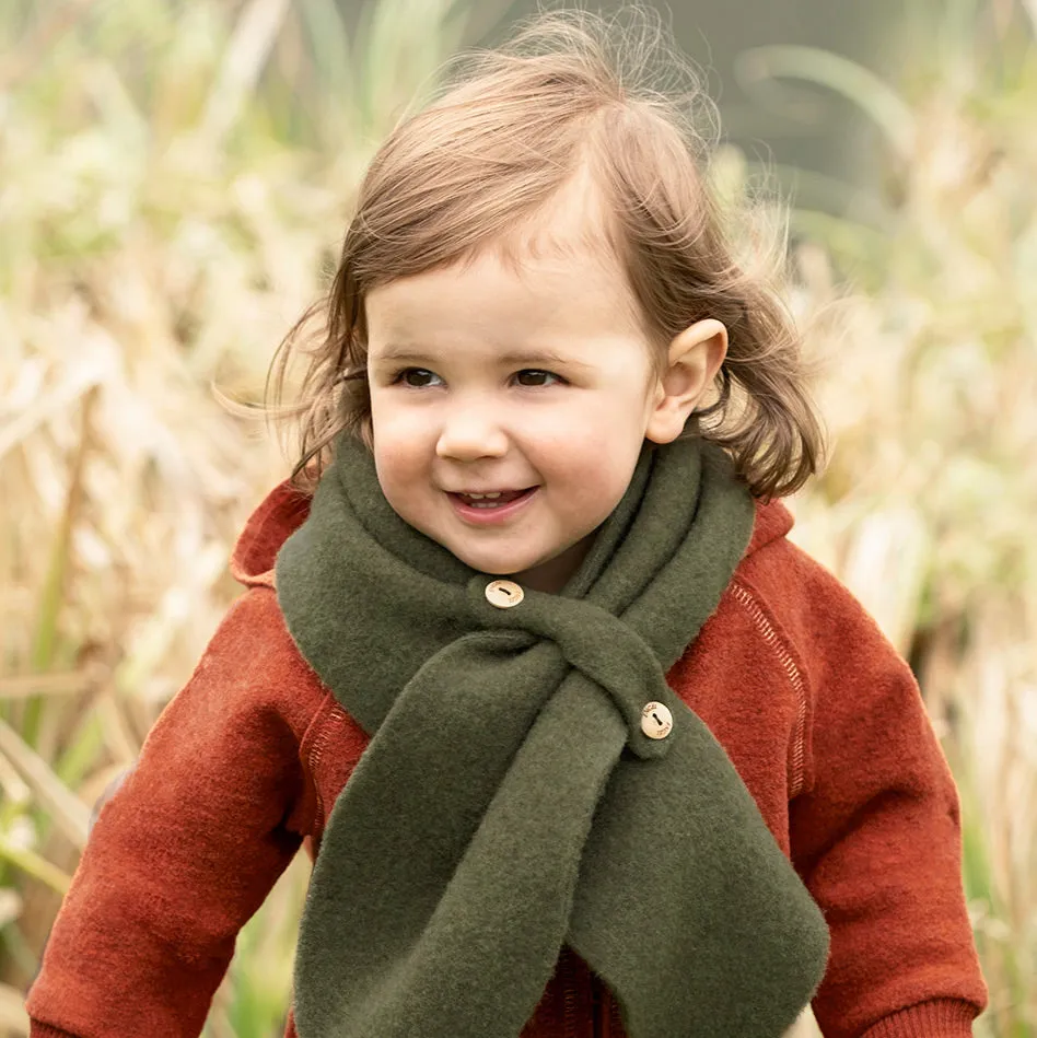 Crossover Scarf in 100% Merino Wool Fleece (Child-Adult)