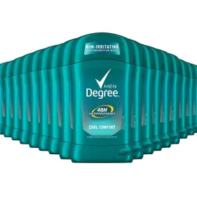 Degree Men Antiperspirant Deodorant Invisible Solid, Cool Comfort - 2.7 Oz - 12 Ct