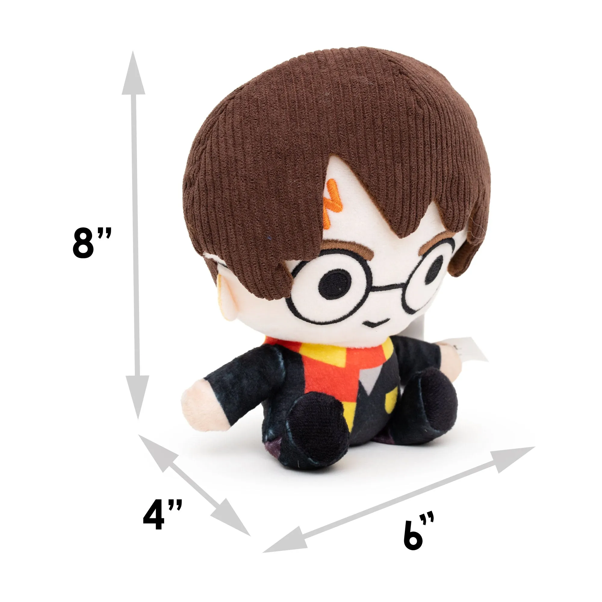 Dog Toy Squeaker Plush - Harry Potter Standing Charm Full Body Pose by Buckle-Down