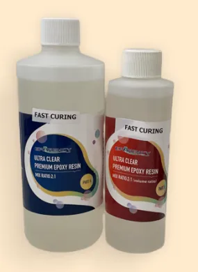 Eparency Fast Curing Epoxy Resin 1.5L Kit (2 x 750ml Kits)