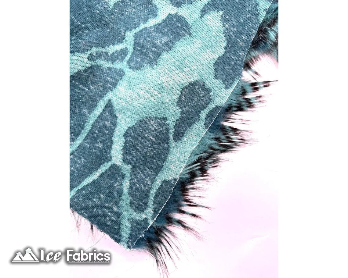 Faux Fake Fur Feathered Bird Long Pile Fabric | Faux Fur Material