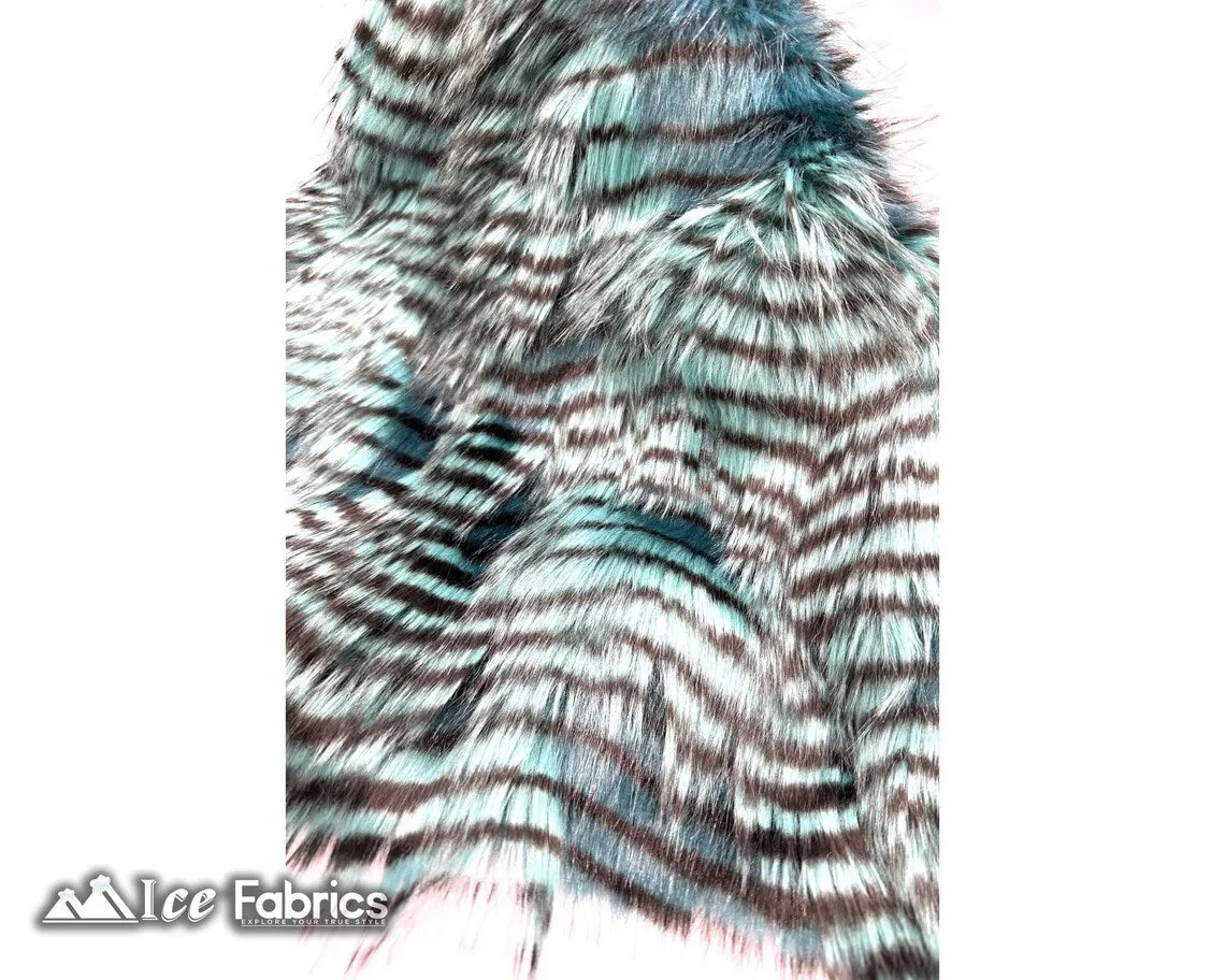 Faux Fake Fur Feathered Bird Long Pile Fabric | Faux Fur Material