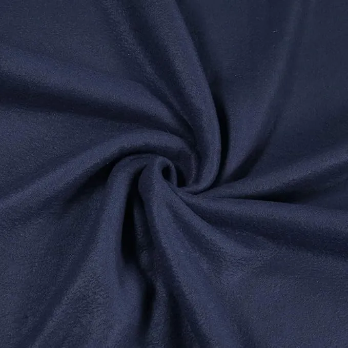 Fleece Fabric By The Yard | Navy