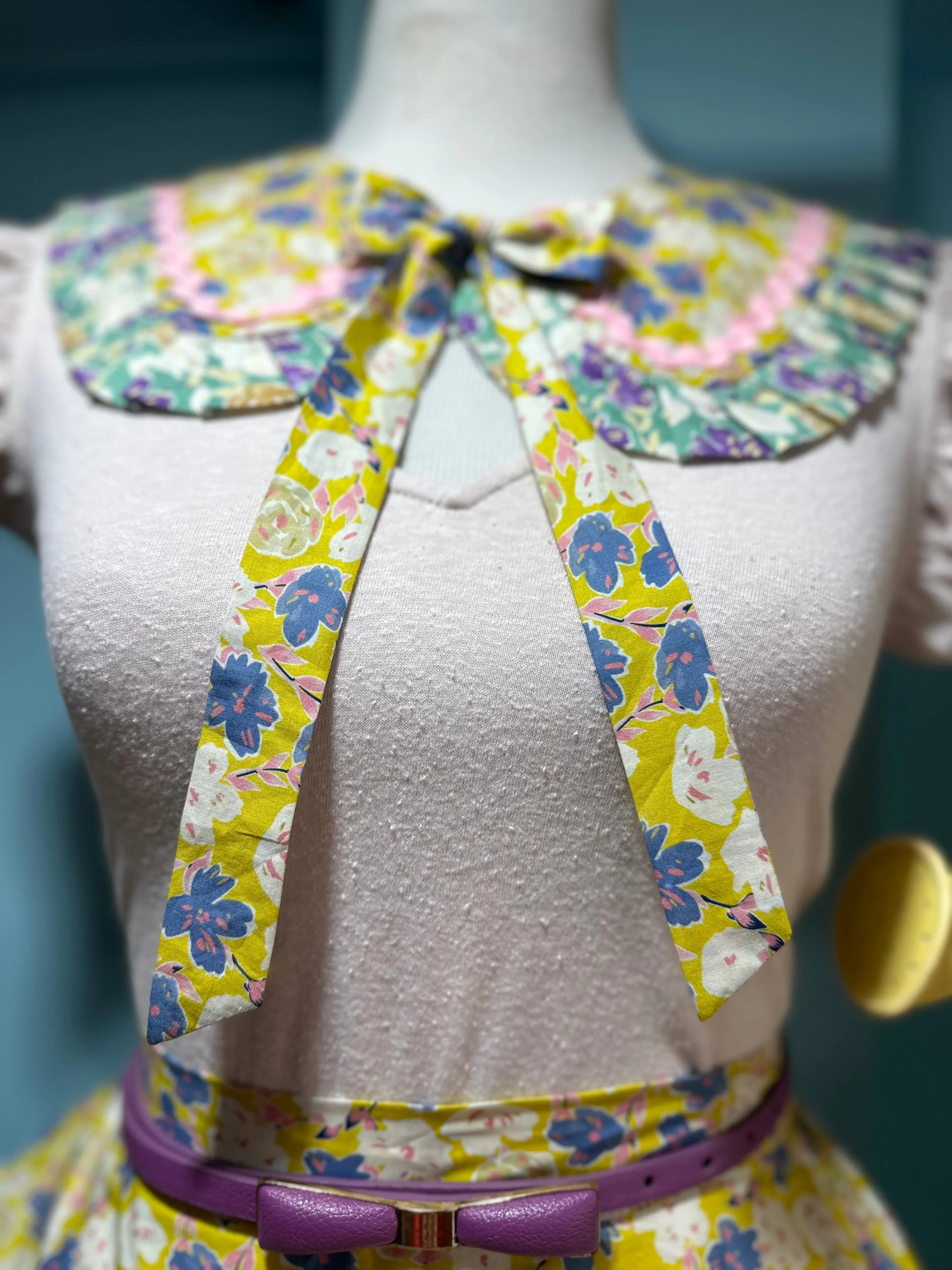 Floral Collar Necklace by Tulip B.