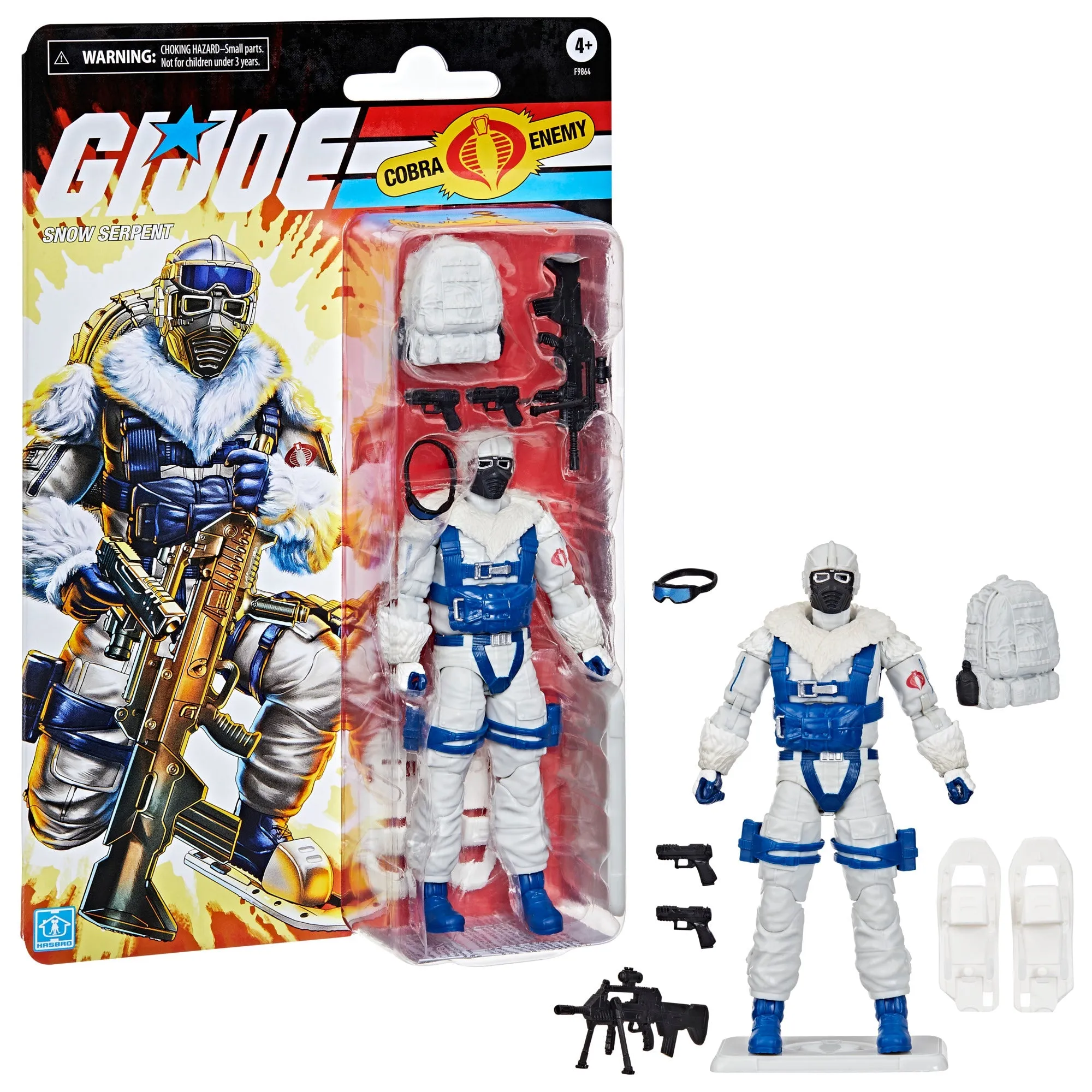 G.I. Joe Classified Series Retro Cardback Snow Serpent