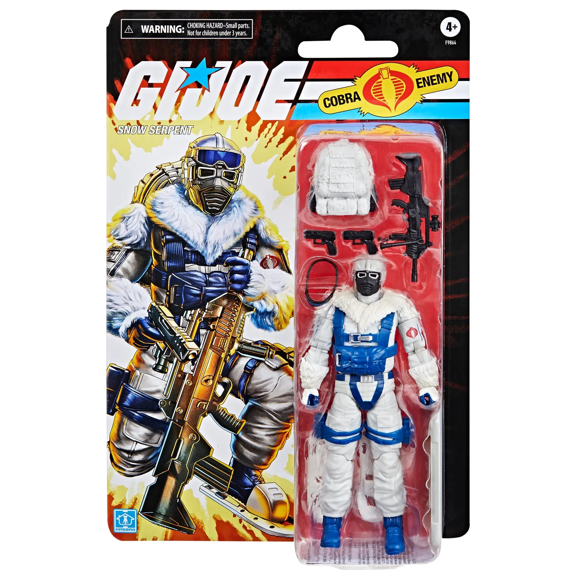 G.I. Joe Classified Series Retro Cardback Snow Serpent