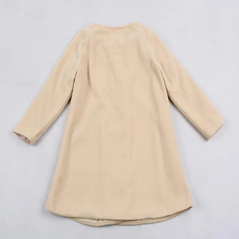 Girls Kids Clothes Baby Clothing Outwear Cloak Button Jacket Warm Coat Clothes Popular Infantil