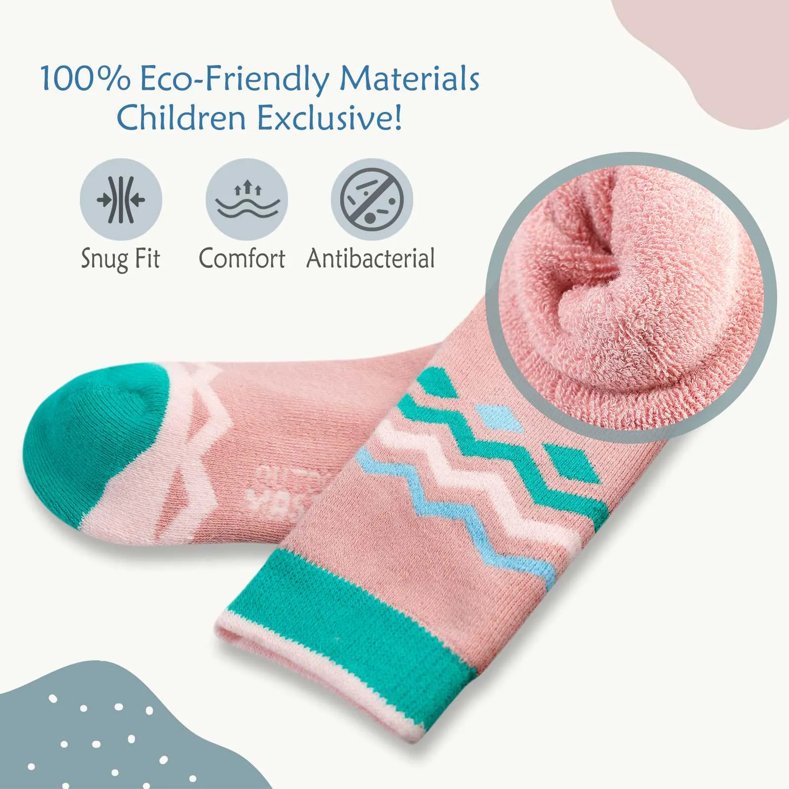 Kids Merino Wool Ski Socks