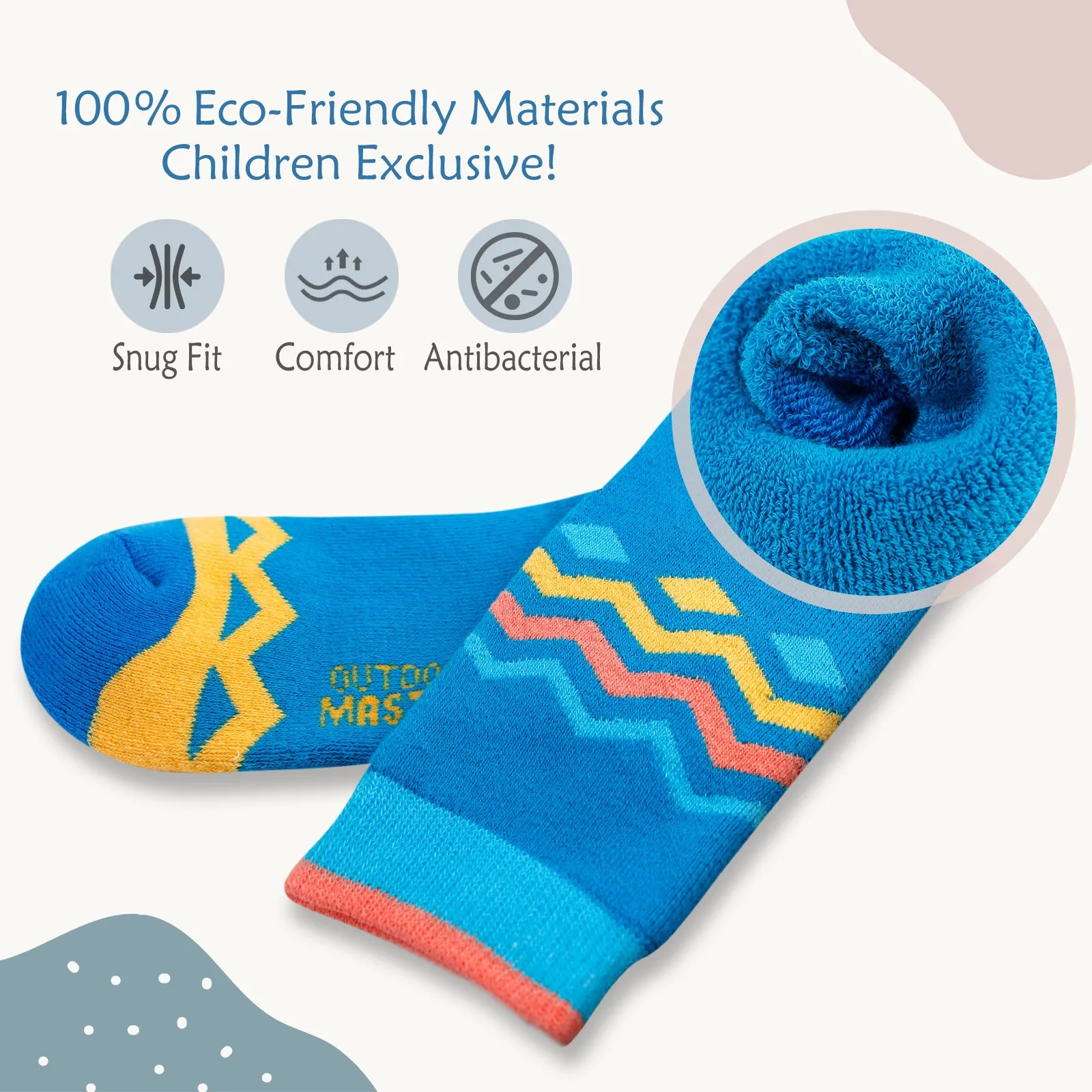 Kids Merino Wool Ski Socks