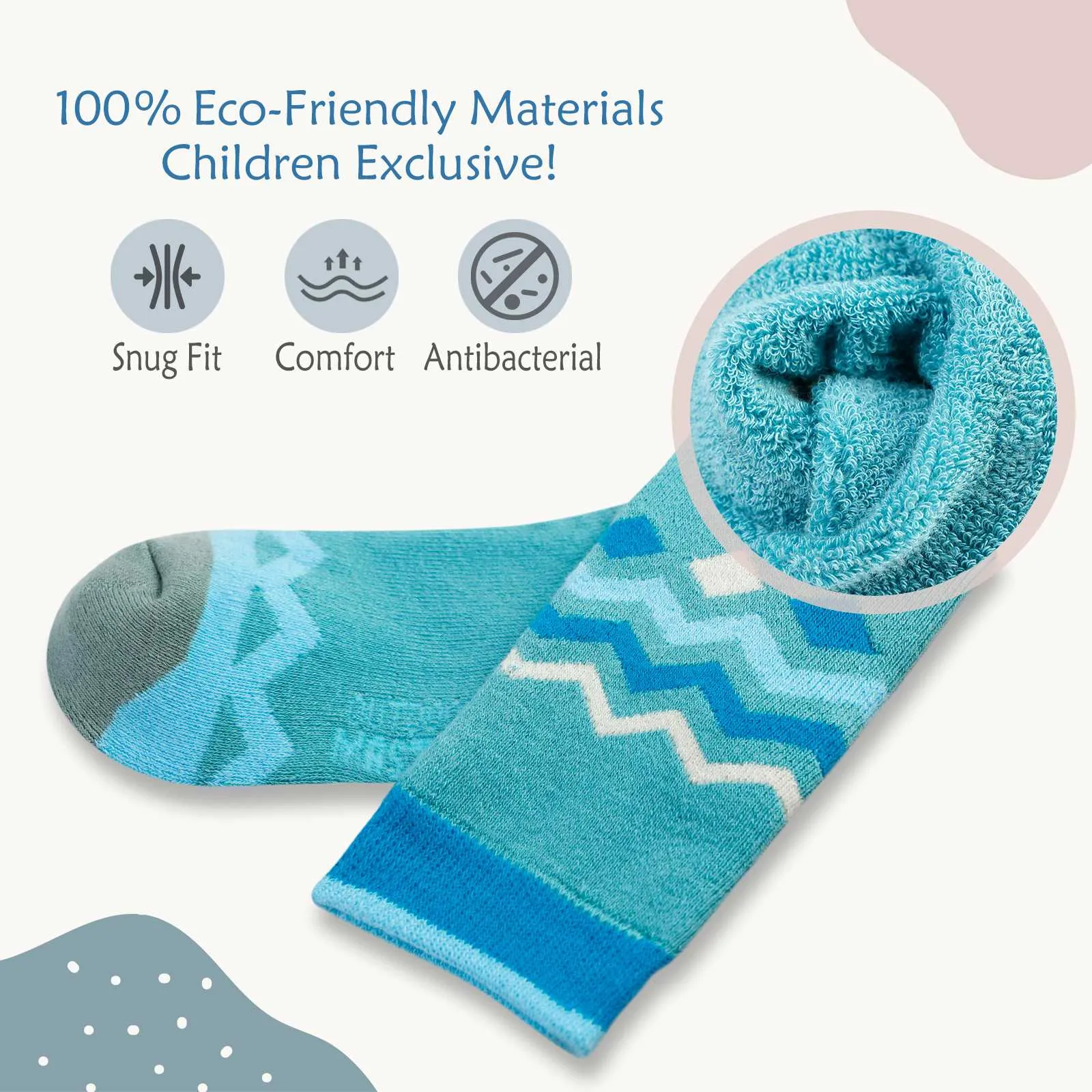 Kids Merino Wool Ski Socks