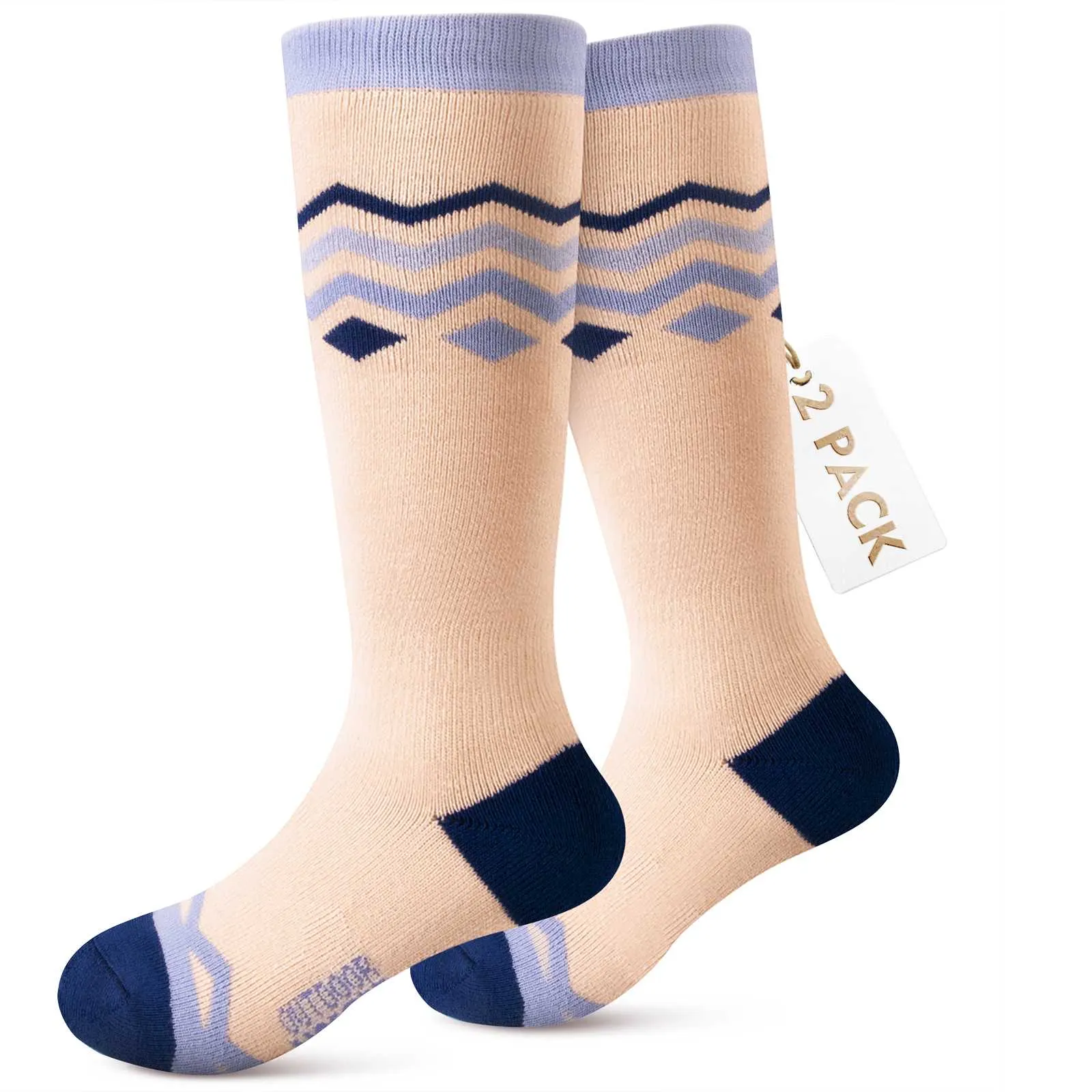 Kids Merino Wool Ski Socks