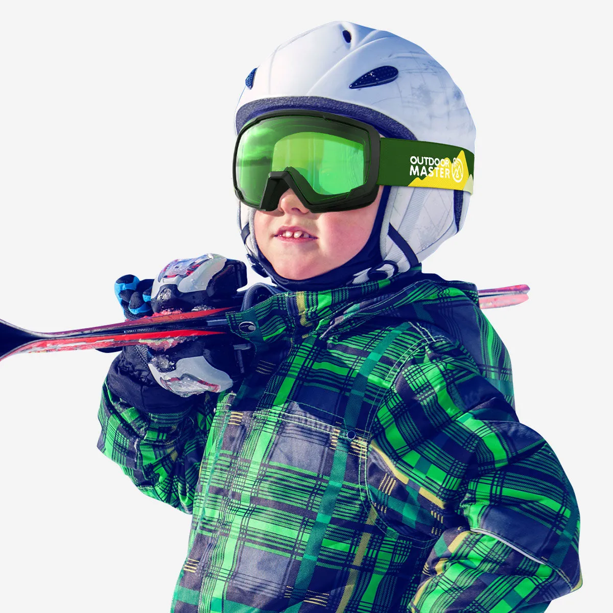 Lollipop Asian Fit Kids Snow Goggles