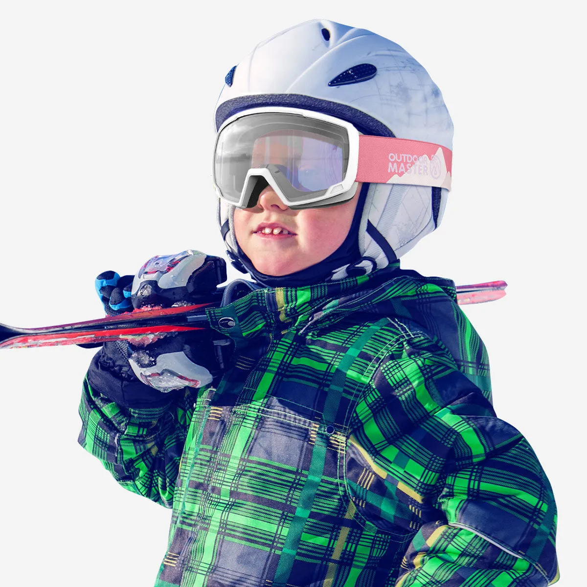 Lollipop Asian Fit Kids Snow Goggles