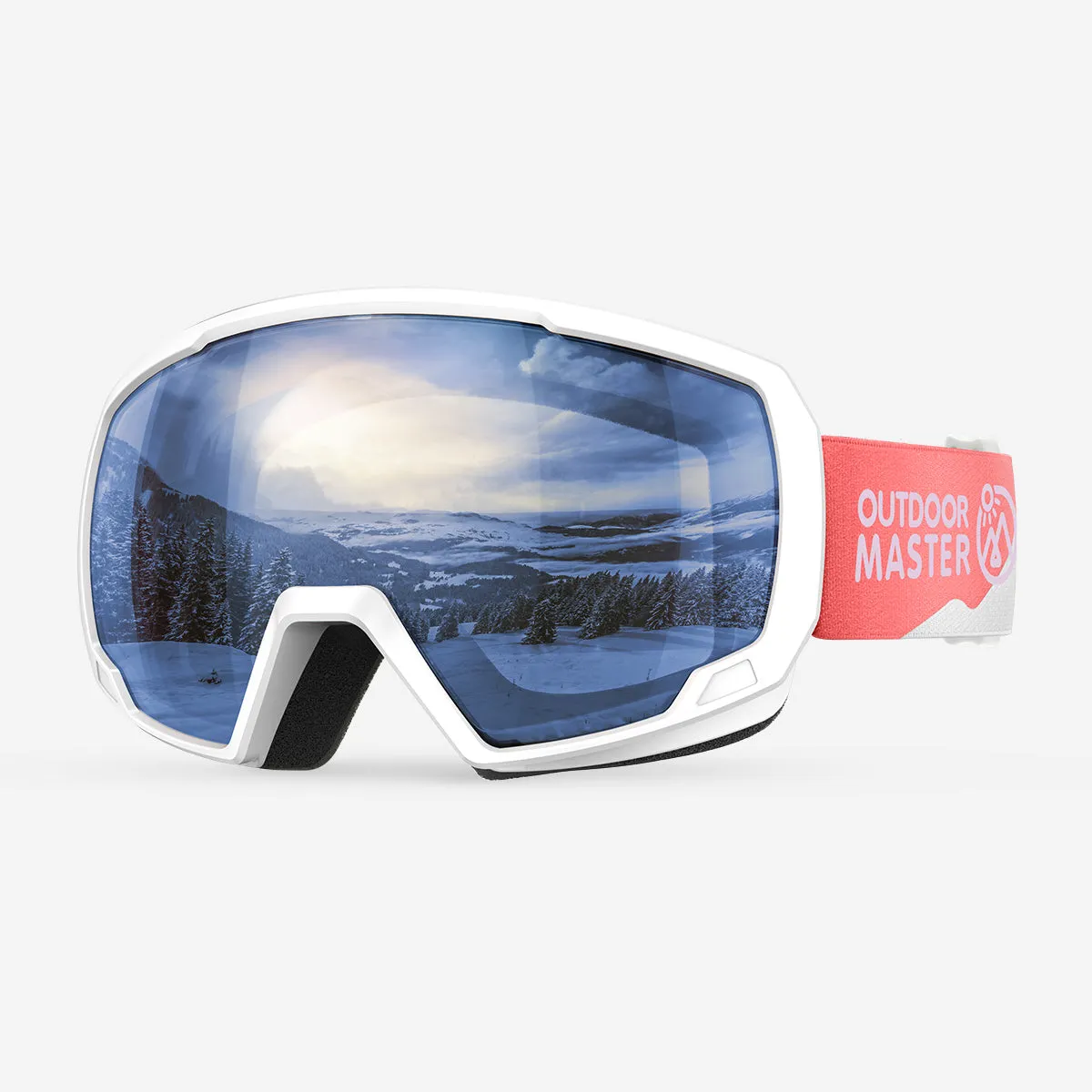 Lollipop Asian Fit Kids Snow Goggles