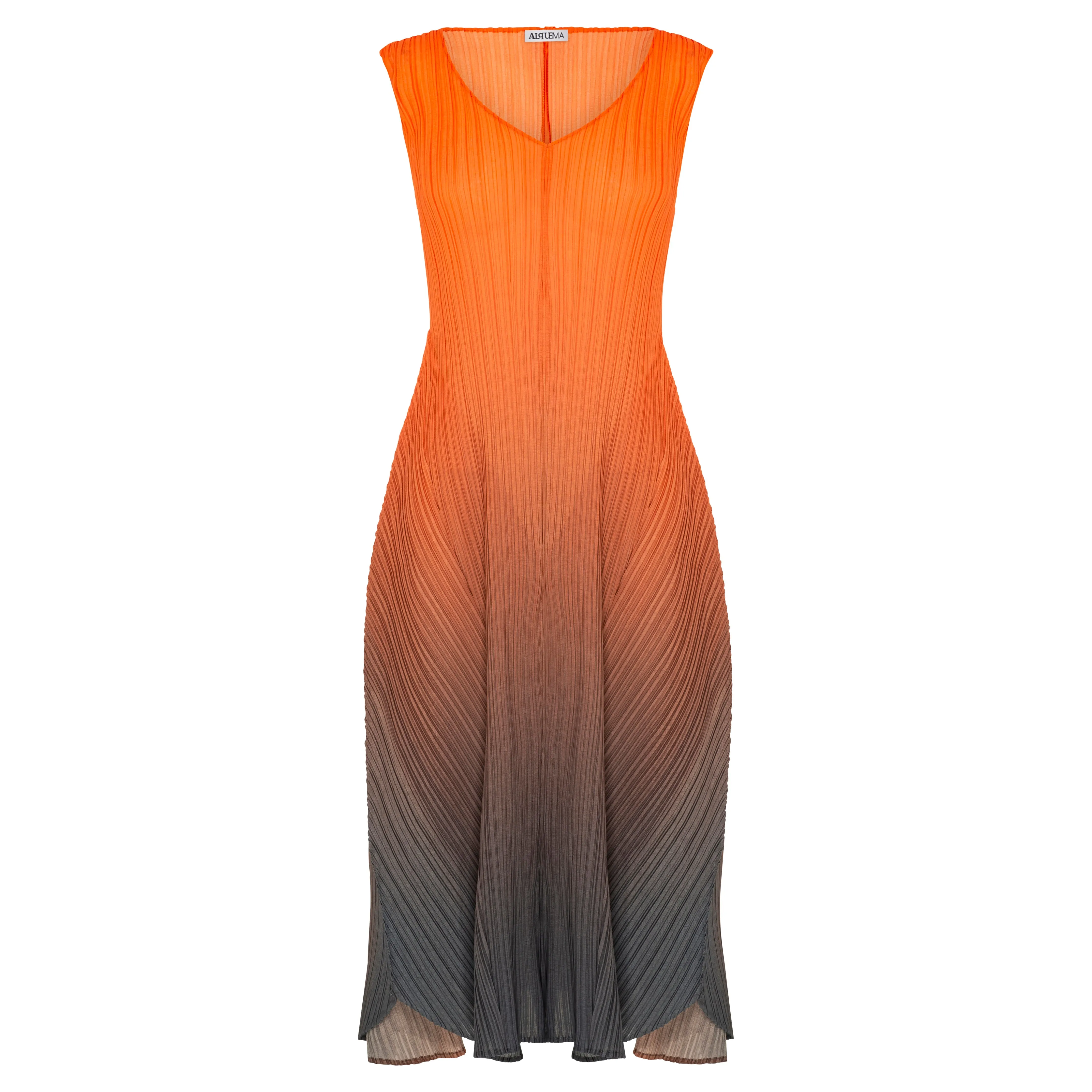 Long Estrella Dress - Ombre & Plain | Alquema