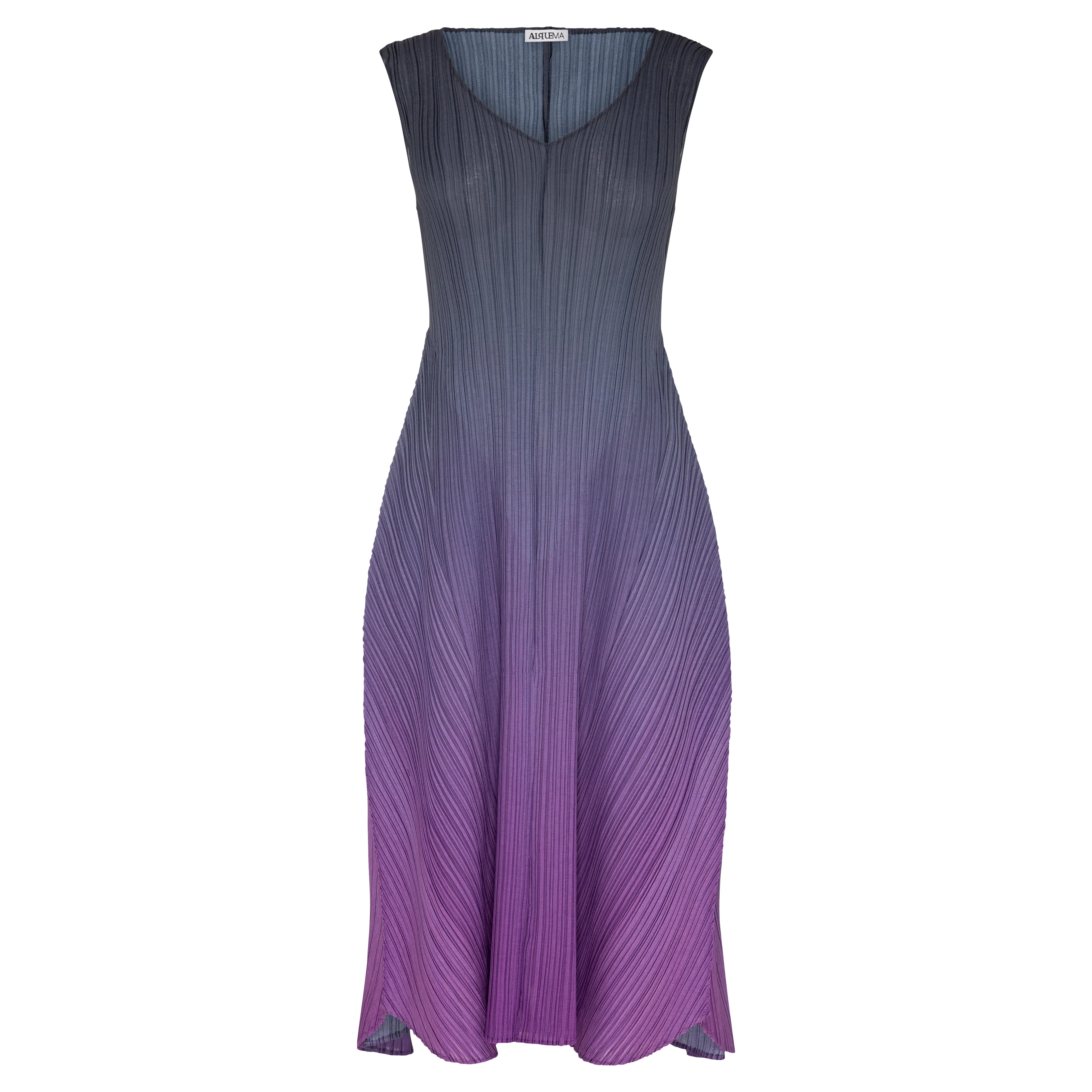 Long Estrella Dress - Ombre & Plain | Alquema