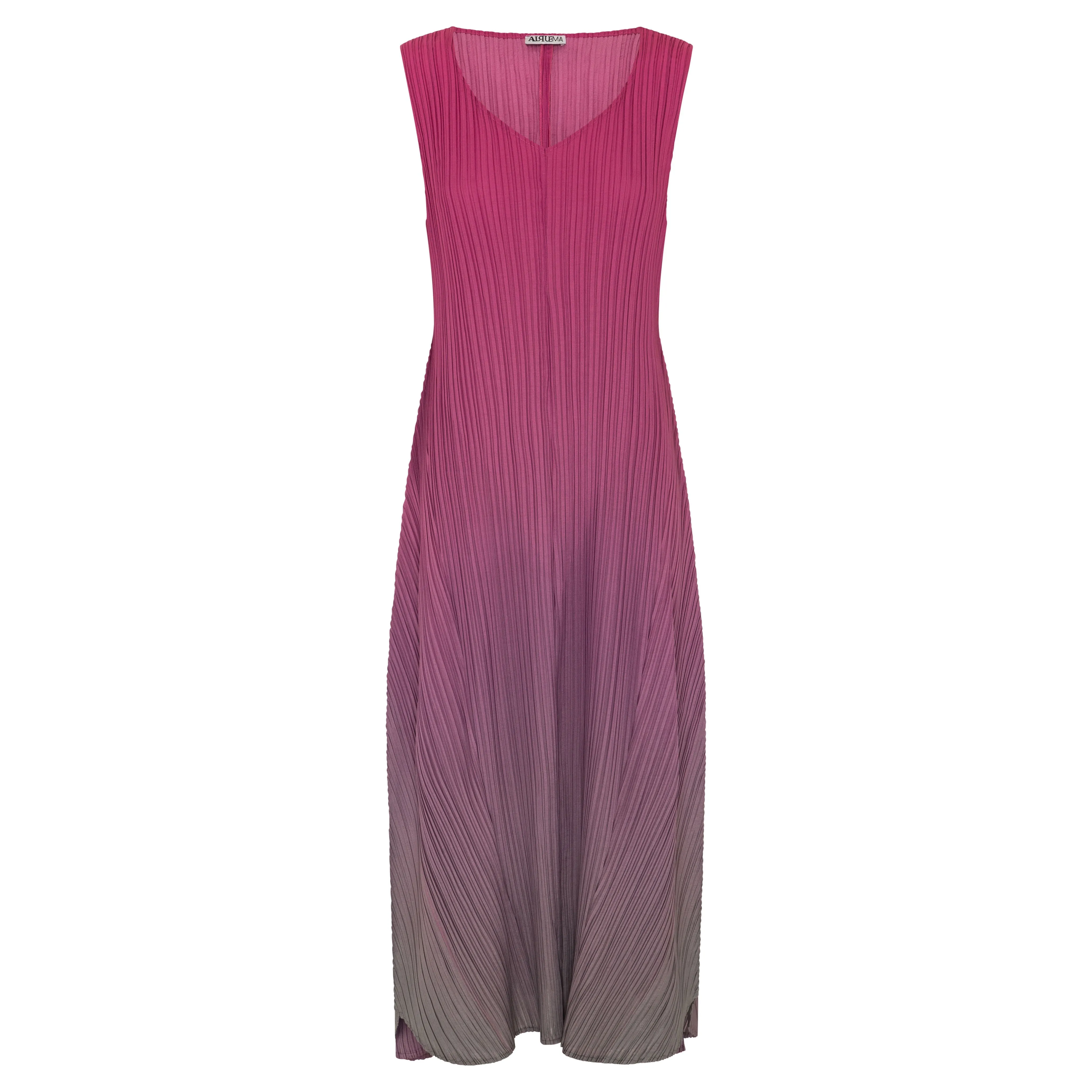 Long Estrella Dress - Ombre & Plain | Alquema