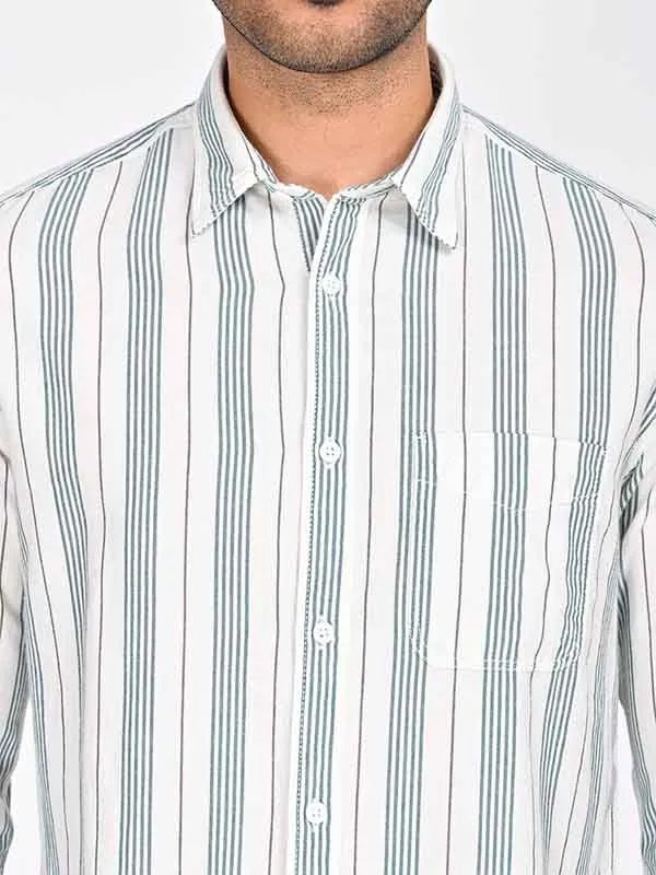 Men Checked Full Sleeve Cotton Shirt