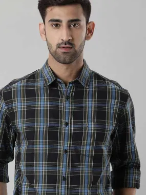 Men Checked Full Sleeve Cotton Shirt