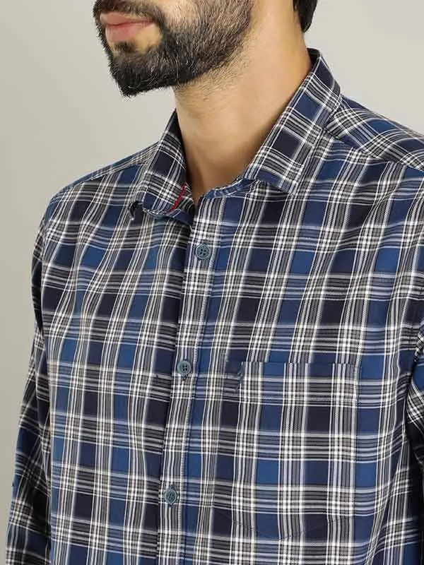 Men Checked Full Sleeve Cotton Shirt