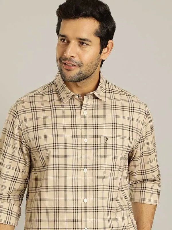 Men Checked Full Sleeve Cotton Shirt