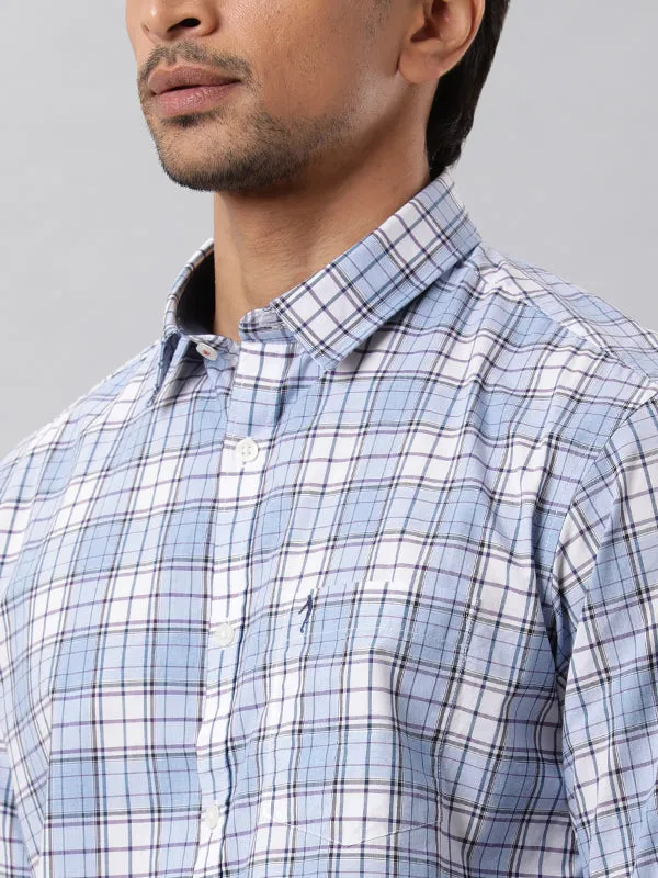 Men Checked Full Sleeve Cotton Shirt