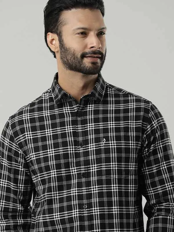 Men Checked Full Sleeve Cotton Shirt