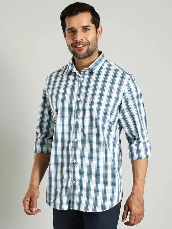 Men Checked Full Sleeve Cotton Shirt