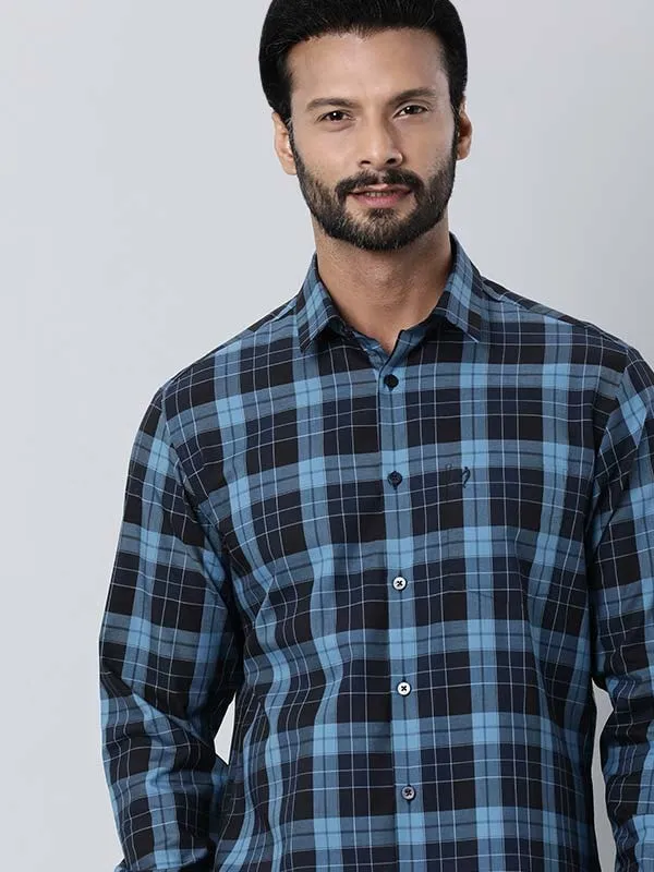 Men Checked Full Sleeve Cotton Shirt