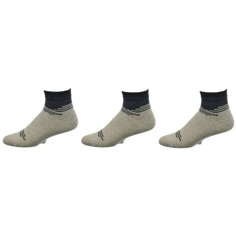 Men's Bamboo Socks, Performance Ankle Sock, 3-Pair Pack