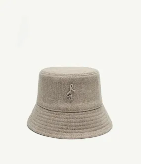 Monogram-embellished Bucket Hat