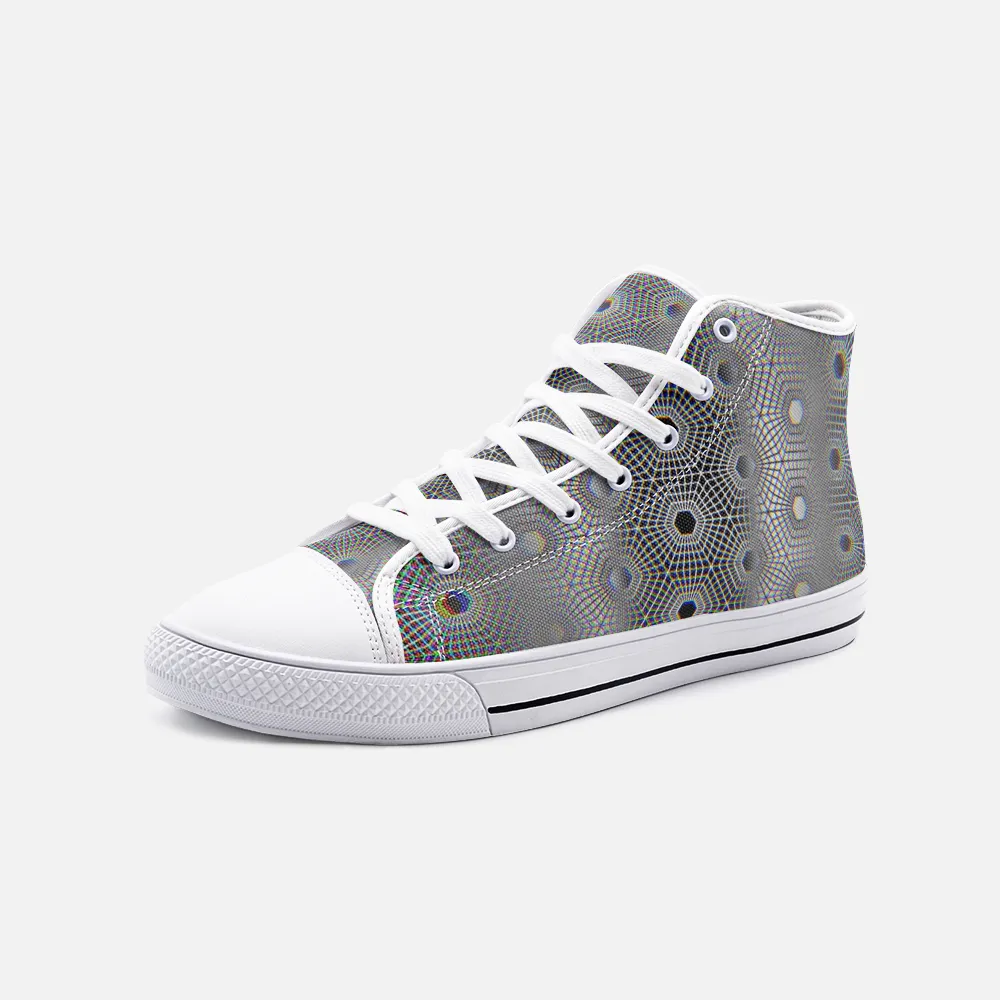 Neuroweb Unisex High Top Canvas Shoes