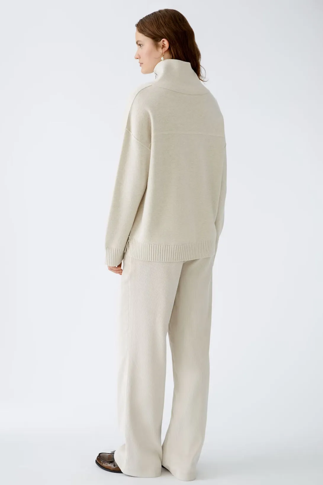 Oui Mockneck Pullover