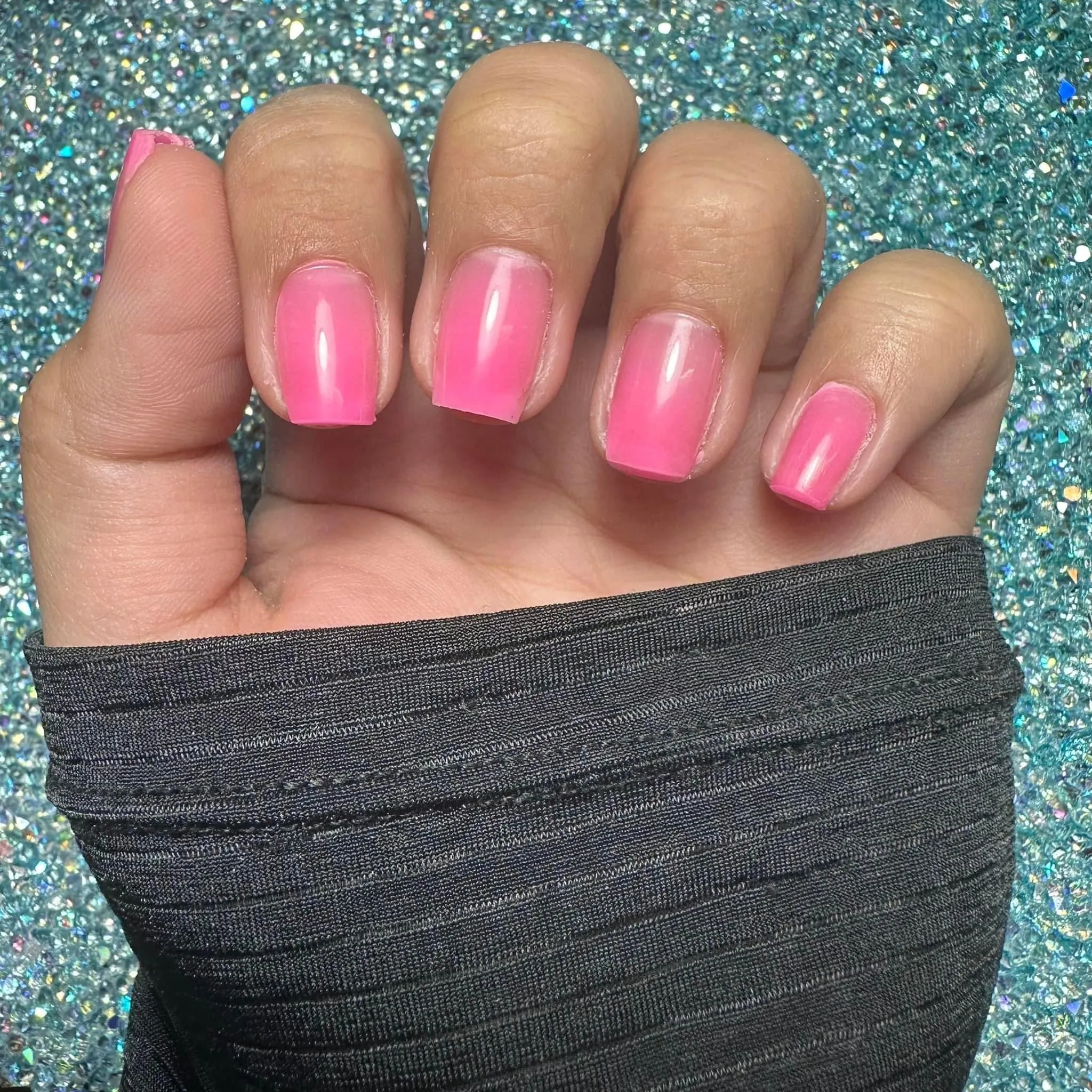 Pink Glow Bunny-Glow Builder Gel