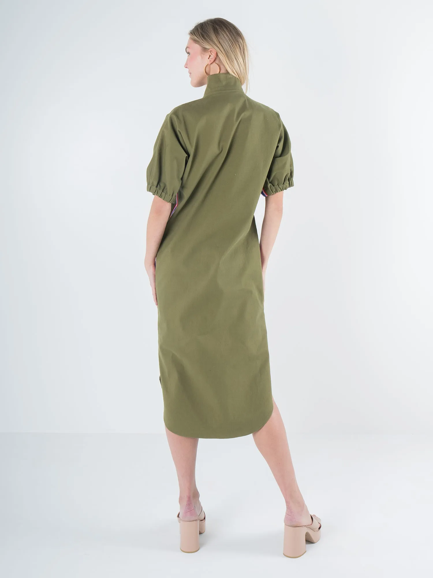 Poppy Caftan - Army