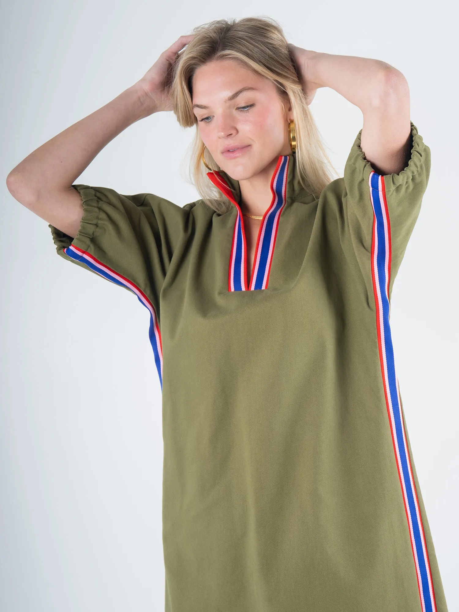 Poppy Caftan - Army