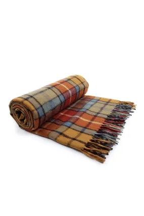 Recycled Wool Tartan Blanket - Buchanan Antique