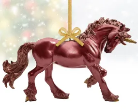 Scarlet | Unicorn Ornament